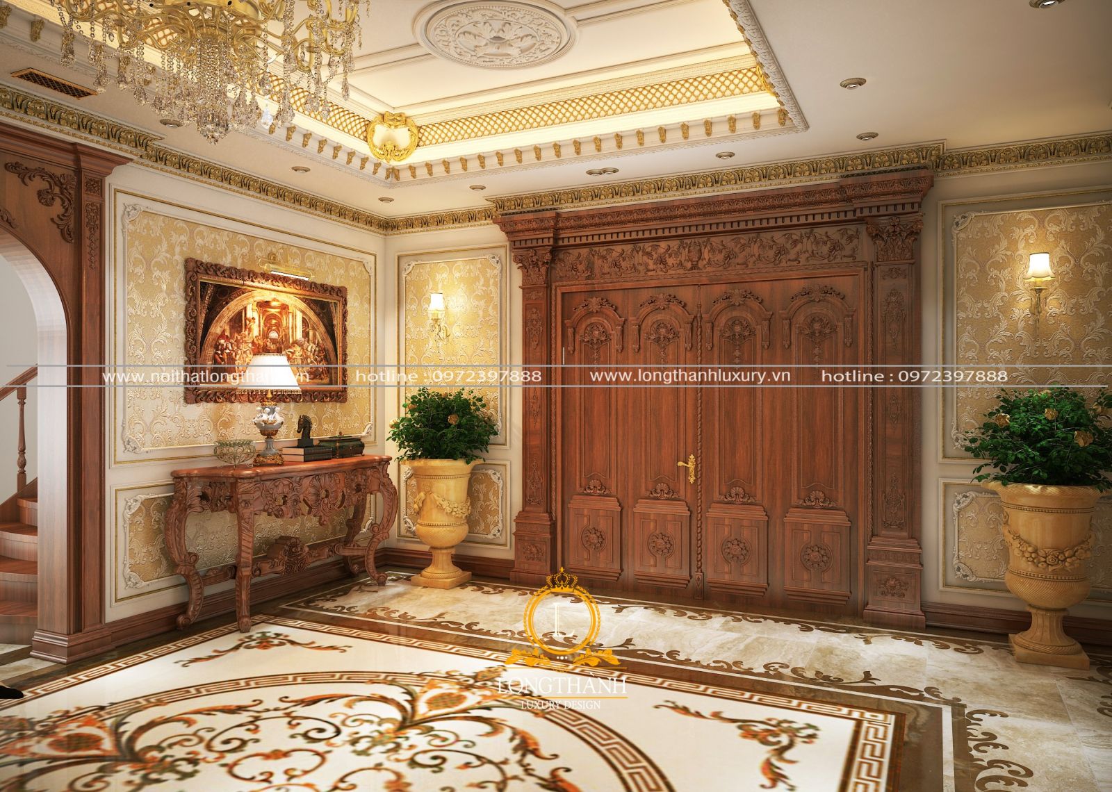 Sử dụng cây xanh trong phòng khách