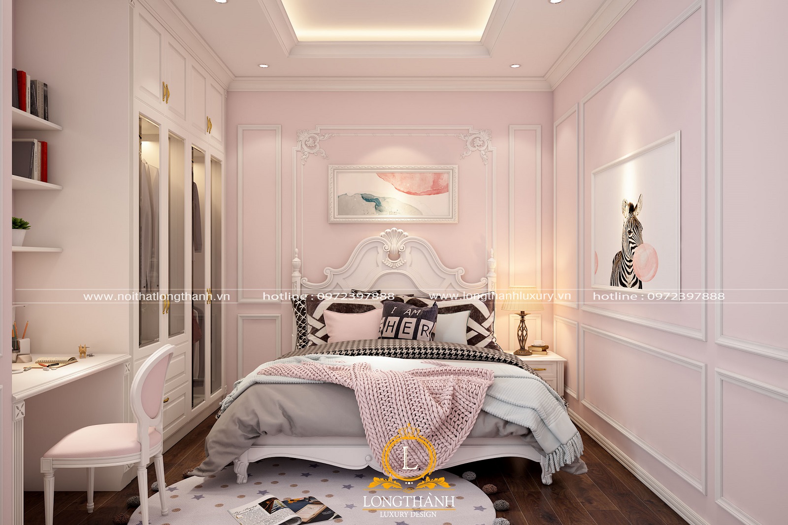 Bí quyết thiết kế phòng ngủ nhỏ vừa đẹp vừa đầy đủ tiện nghi