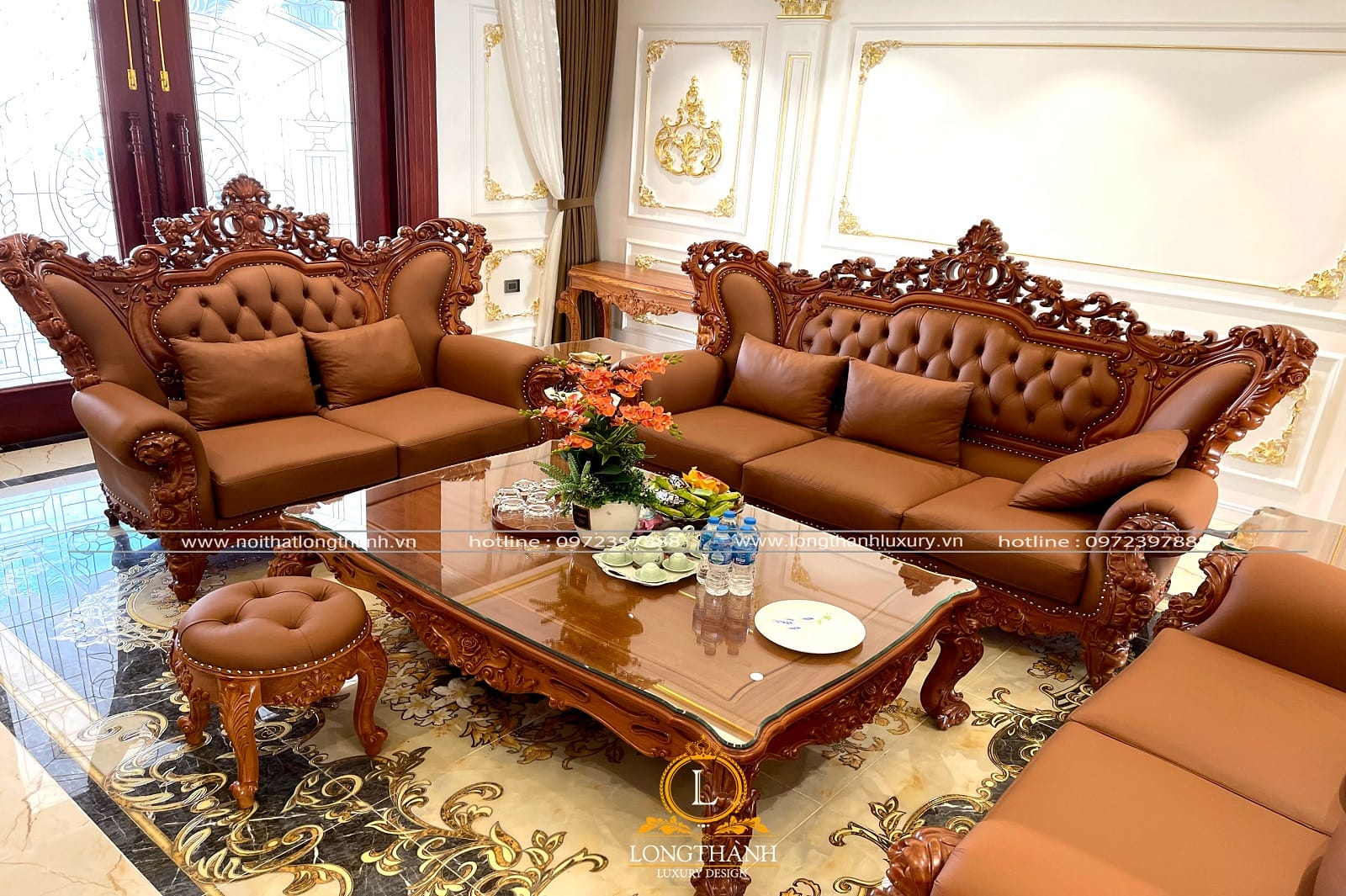 Tổng hợp các mẫu sofa tân cổ điển đã bàn giao cho khách hàng
