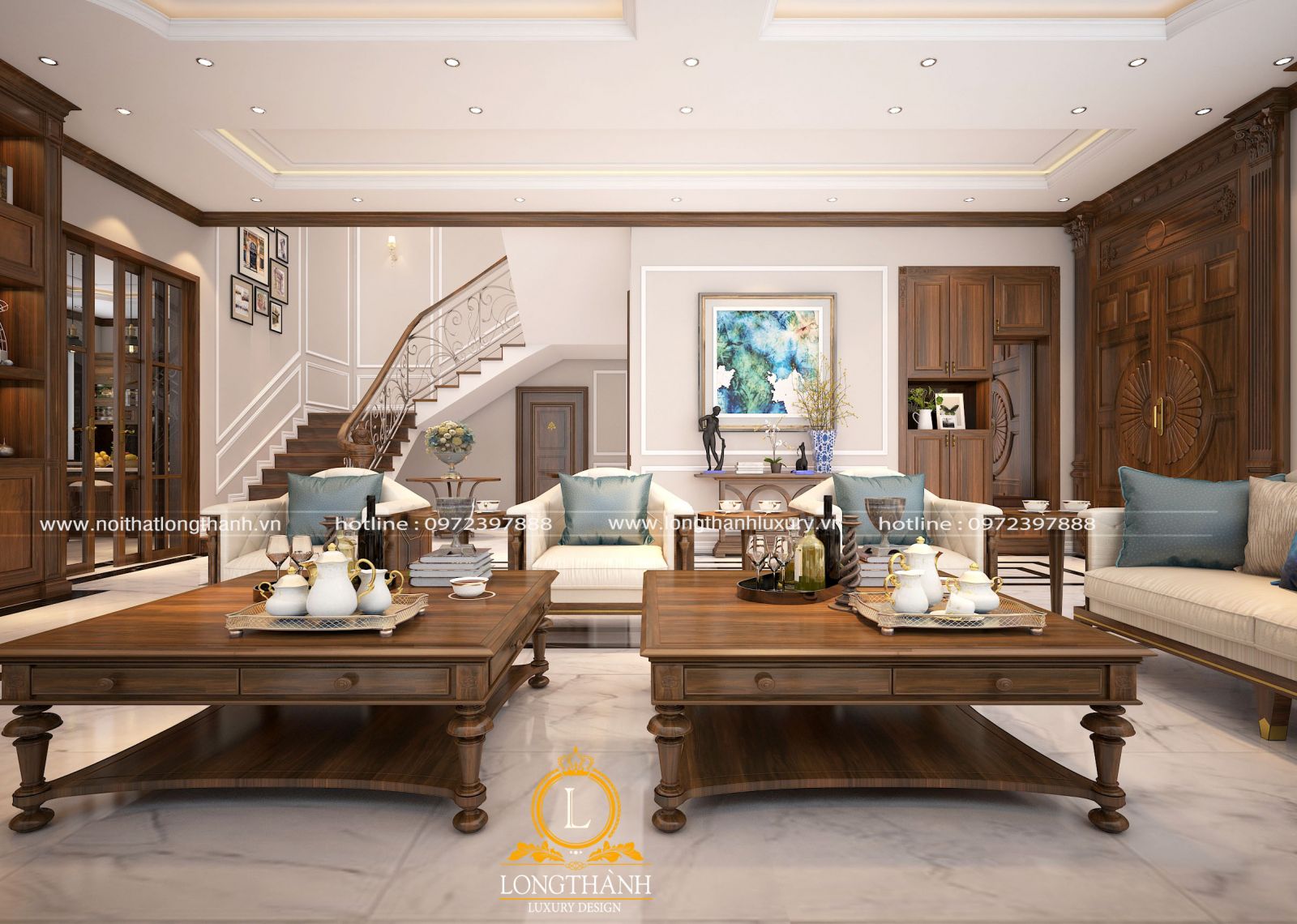 Lạ mắt với thiết kế nội thất phòng khách hiện đại