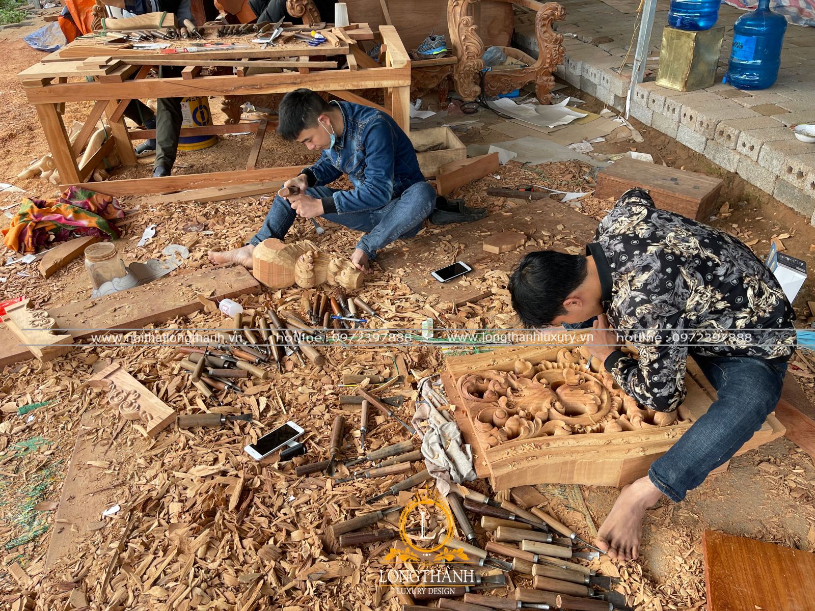 xưởng sản xuất bàn ghế ăn tân cổ điển tại Hà Nội