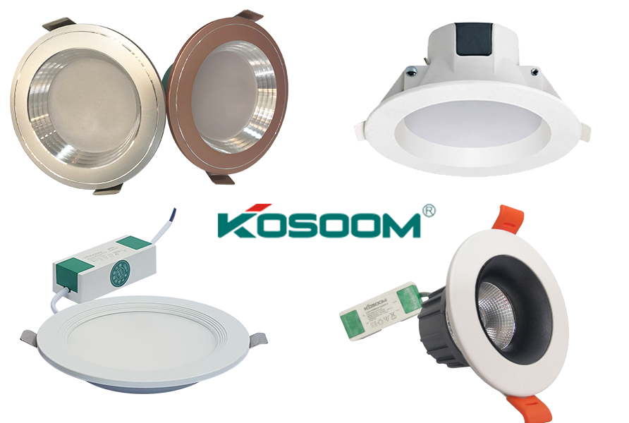 Đèn led downlight âm trần của hãng Kosoom
