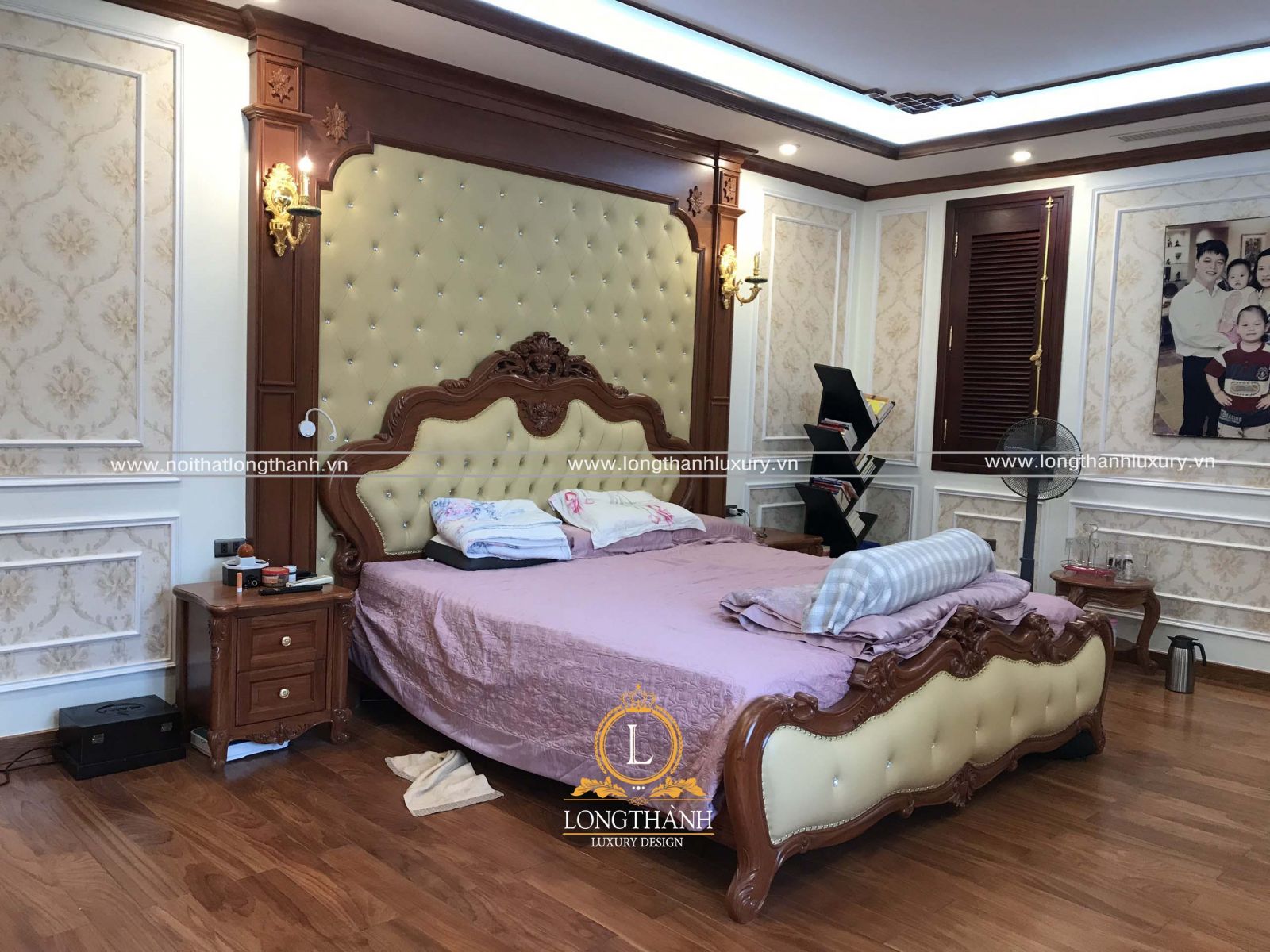 giường ngủ tân cổ điển tại Phú Thọ