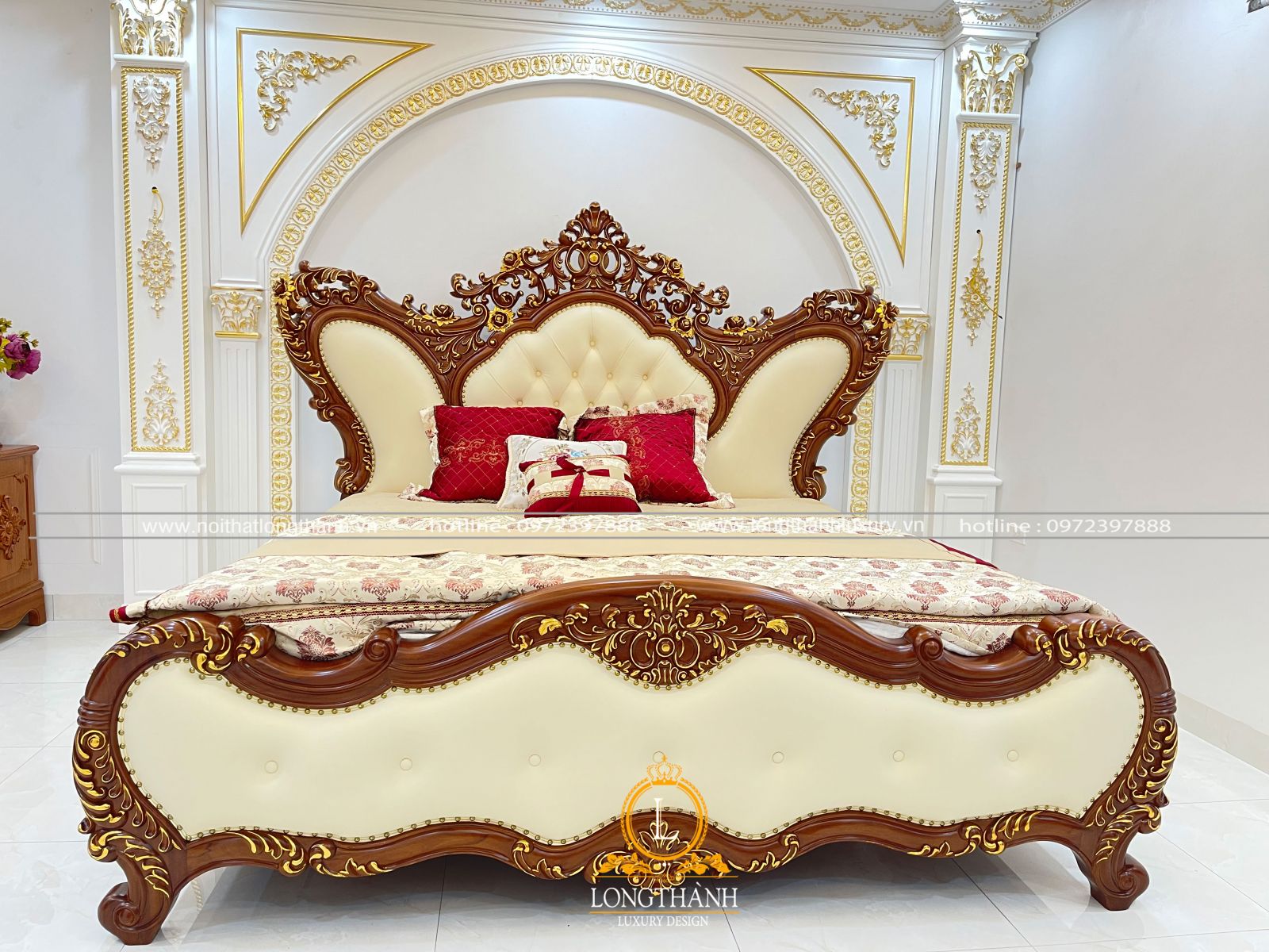 giường ngủ tân cổ điển tại Thanh Hóa